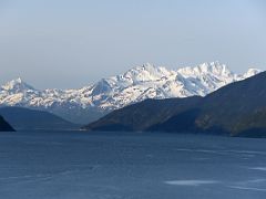 02 Looking Down Taiya Inlet In The Upper Lynn Canal Towards The Mountains Near Haines Alaska